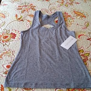 Athleta Nitro tank, gray,size small